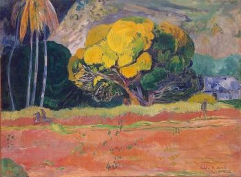 Paul Gauguin : At the Foot of the Mountain